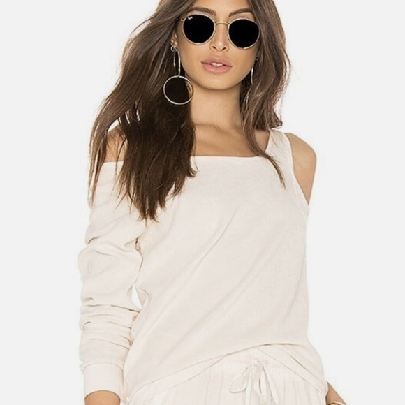 Young Fabulous & Broke Tops - Young, Fabulous & Broke Jacee Top in Solid Cream SIZE SMALL